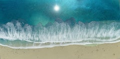 Shallow Waters, Deep Serenity, Painting, Acrylic on Wood Panel