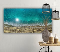 Living In My Dream, Painting, Acrylic on Wood Panel