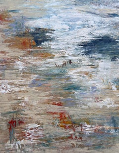 Watersound I, Pittura, Olio su carta