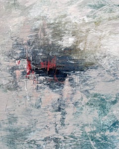 Lost in the Fog, Gemälde, Öl auf Papier