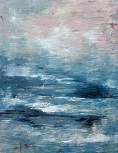 Plus profond, peinture, huile sur papier