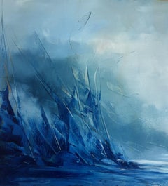 Au-delà de la réalité, peinture, huile sur toile