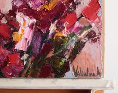 Flora portrait, Painting, Oil on Canvas