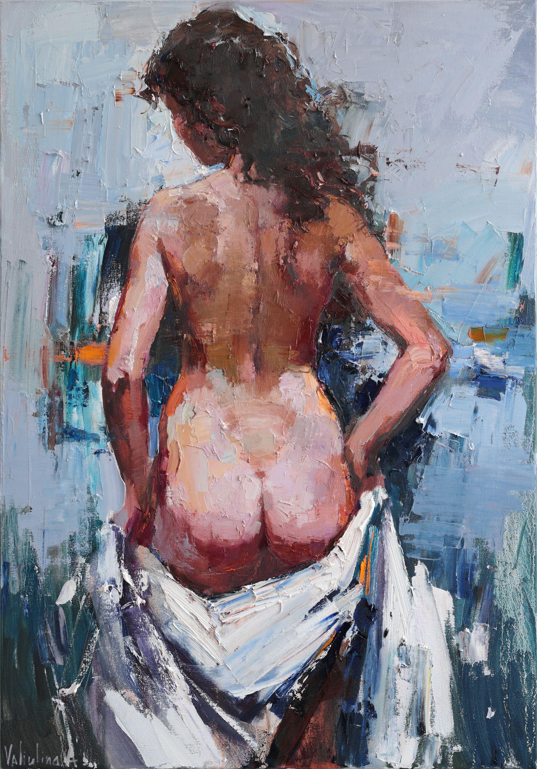 Nude woman, Painting, Oil on Canvas