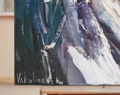 Nackte Frau, Gemälde, Öl auf Leinwand