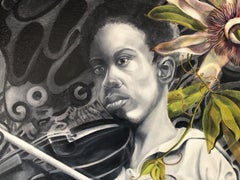 Whispers of a Hidden Symphony, Painting, Oil on Canvas