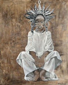 Anansi Awakens, Painting, Oil on Canvas