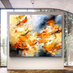 Thermal Surge, Painting, Acrylic on Canvas