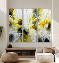 Chiaroscuro reverberations, Painting, Acrylic on Canvas