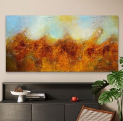 Season of mists and mellow, Painting, Acrylic on Canvas