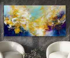 Embers of Renewal, Painting, Oil on Canvas