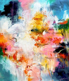 Voltage Bloom, Painting, Oil on Canvas