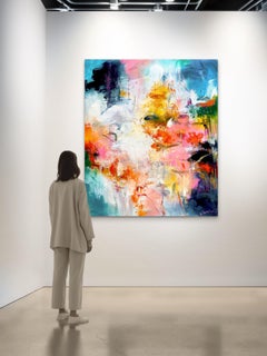 Voltage Bloom, Painting, Oil on Canvas