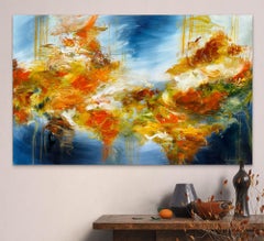 Echoes of Fall, Painting, Acrylic on Canvas