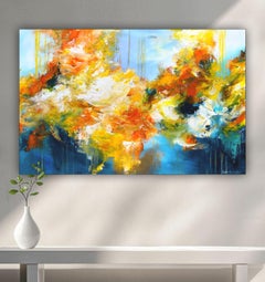 Flare of Dawn, Gemälde, Acryl auf Leinwand