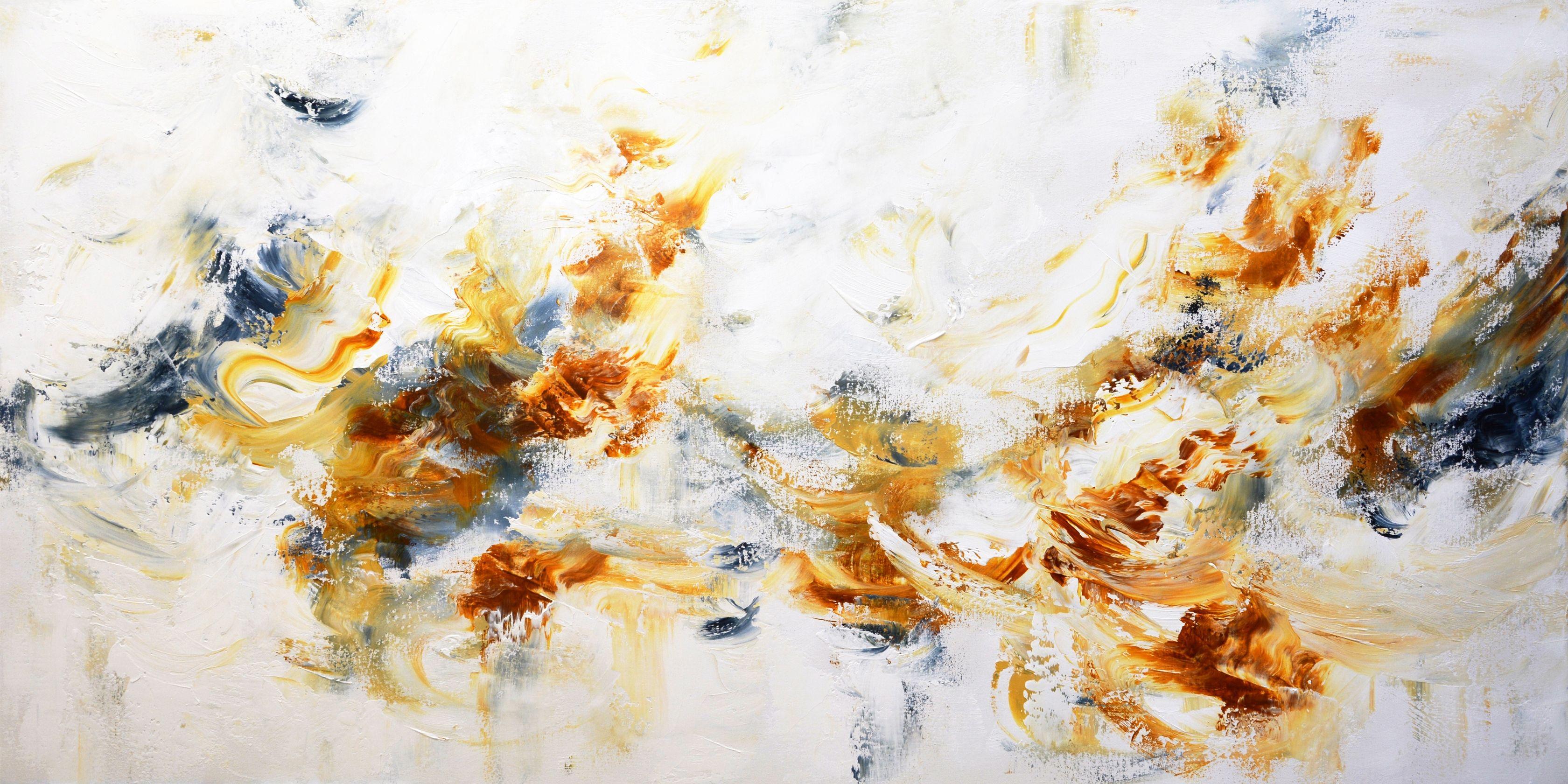 Wild Waves, Painting, Acrylic on Canvas