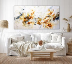 Wild Waves, Painting, Acrylic on Canvas