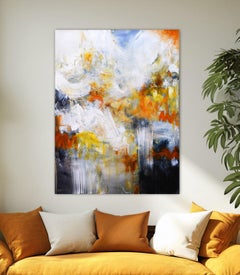 Ethereal Currents, Painting, Acrylic on Canvas