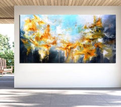 Sussurri dell'orizzonte, Pittura, Acrilico su tela