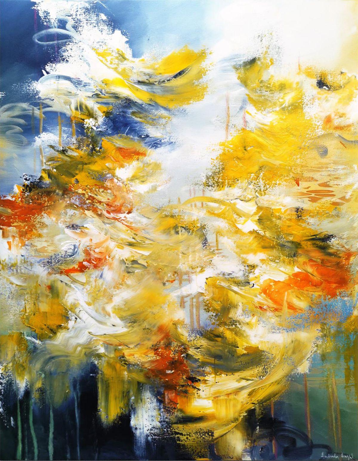 Soulful Strokes, Painting, Acrylic on Canvas