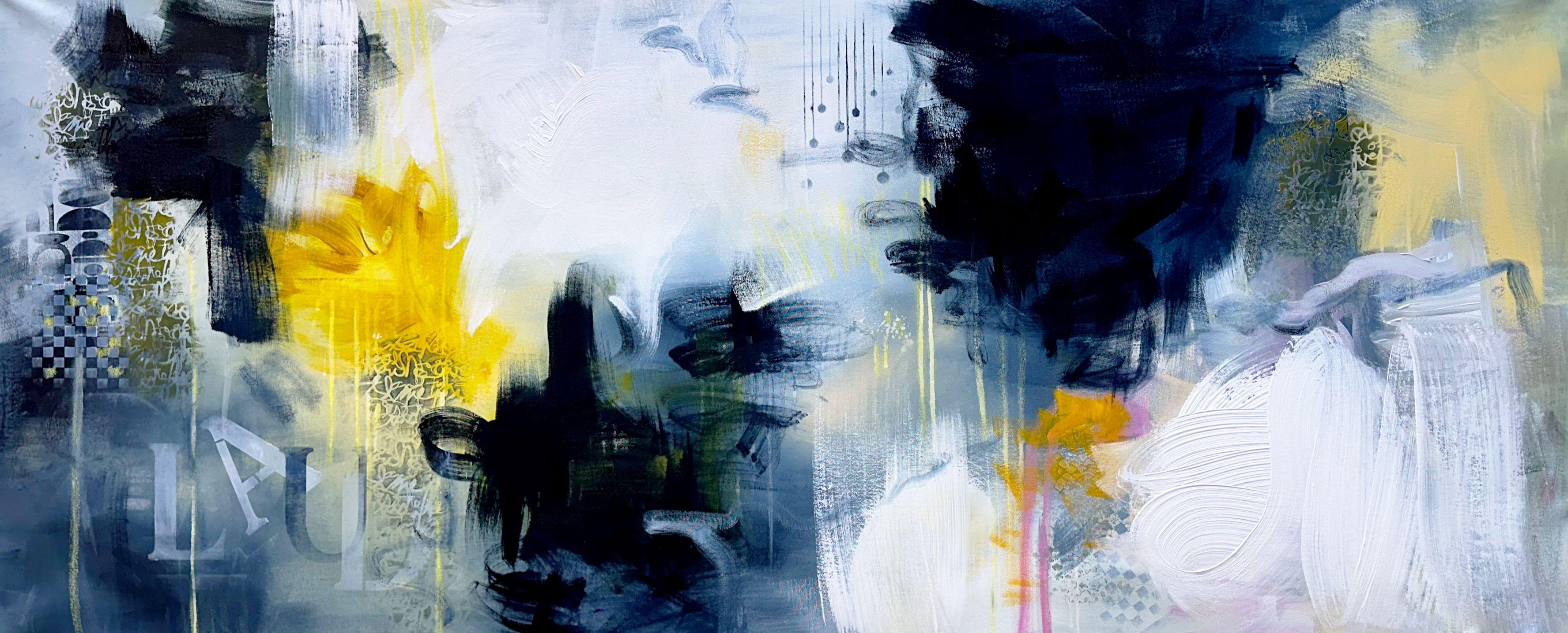 The Power of Light, Painting, Acrylic on Canvas - Art by Andrada Anghel