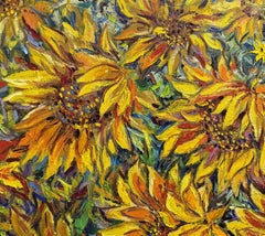 Where the sun is born, Painting, Oil on Canvas