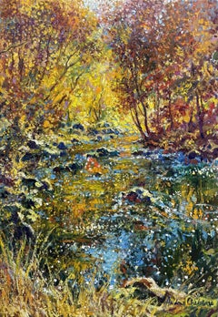 Poesia della foresta, Pittura, Olio su tela