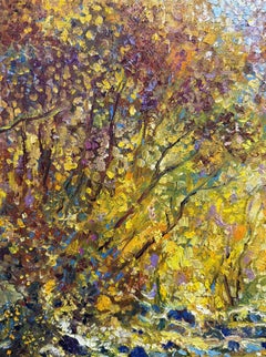 Poesia della foresta, Pittura, Olio su tela