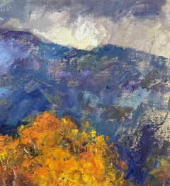 Autumn embrace, Painting, Oil on Canvas