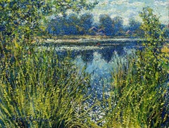 Melody of water, Painting, Oil on Canvas