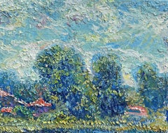 Flusso di silenzio, Pittura, Olio su tela