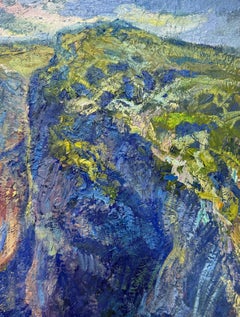 Verdon. Corazón del cañón, Pintura, Óleo sobre lienzo