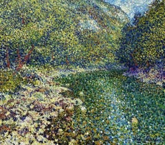 Shore of memories, Painting, Oil on Canvas