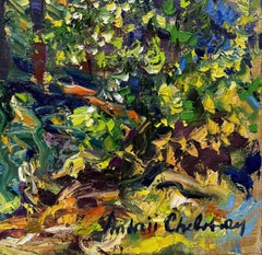 The mirror of the Danube, Painting, Oil on Canvas