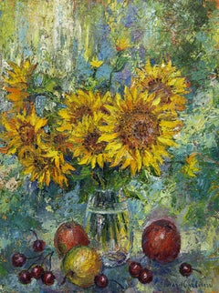 Taste of the sun, Painting, Oil on Canvas