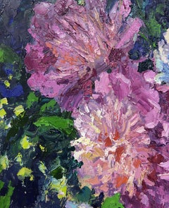 Sunny day bouquet, Painting, Oil on Canvas