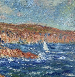 Costa delle luci, Pittura, Olio su tela