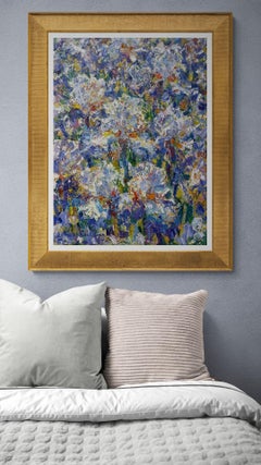 Iris, Pittura, Olio su tela