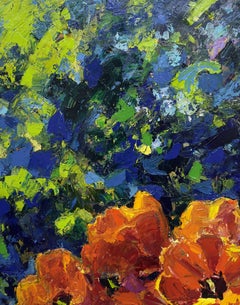 Bouquet di sole, Pittura, Olio su tela