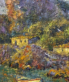 Dove il tempo galleggia lentamente, Pittura, Olio su tela