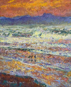Whisper of the bay, Painting, Oil on Canvas