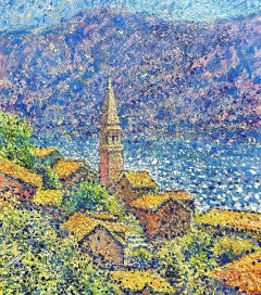 The bay's radiance, Painting, Oil on Canvas