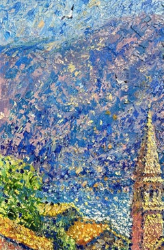 The bay's radiance, Painting, Oil on Canvas