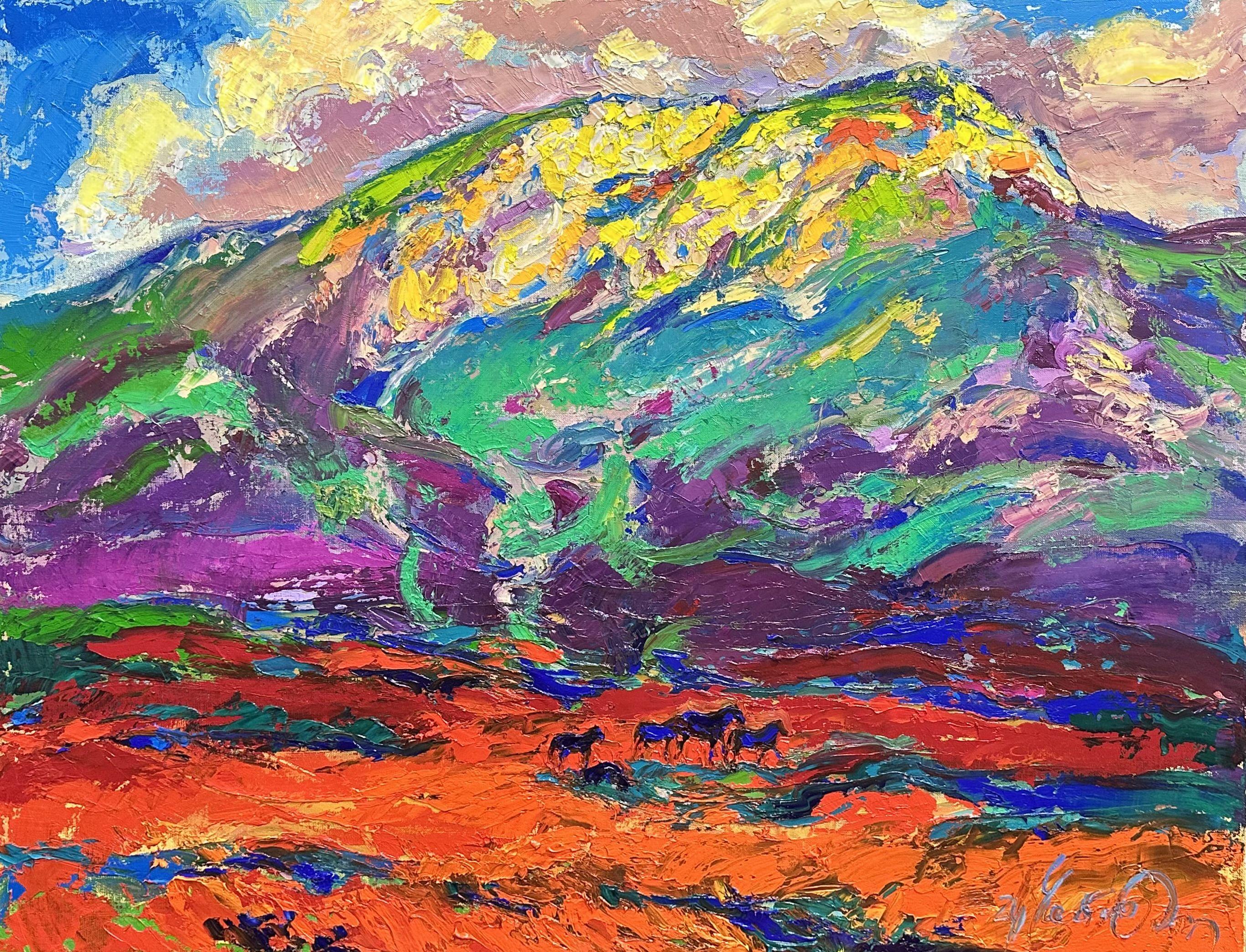 Étendues matinales, Peinture, Huile sur toile
