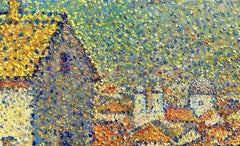 Sunny ?ity, Painting, Oil on Canvas