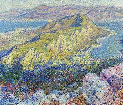 Dans les montagnes du Monténégro, Peinture, Huile sur toile