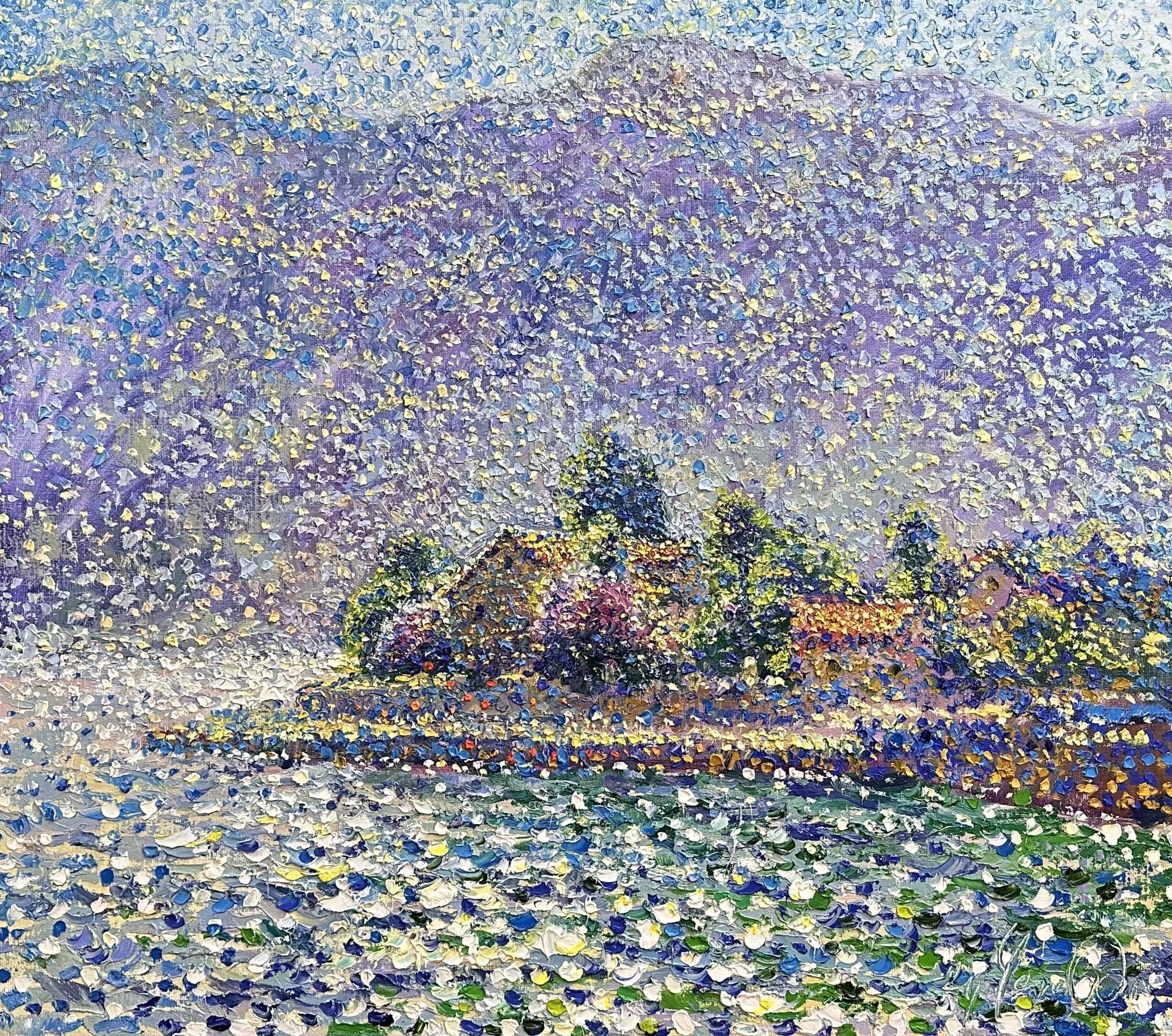 Fairytale Stoliv, Painting, Oil on Canvas