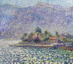 Fairytale Stoliv, Painting, Oil on Canvas