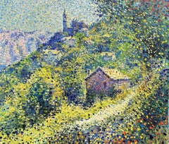 "Journée ensoleillée", peinture, huile sur toile