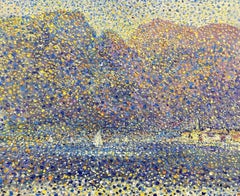 "Mattina nella baia di Kotor", Pittura, Olio su tela